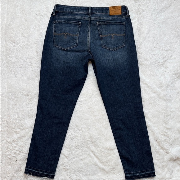 Lucky Brand Dark Blue Lolita Cropped Jeans - Picture 7 of 9